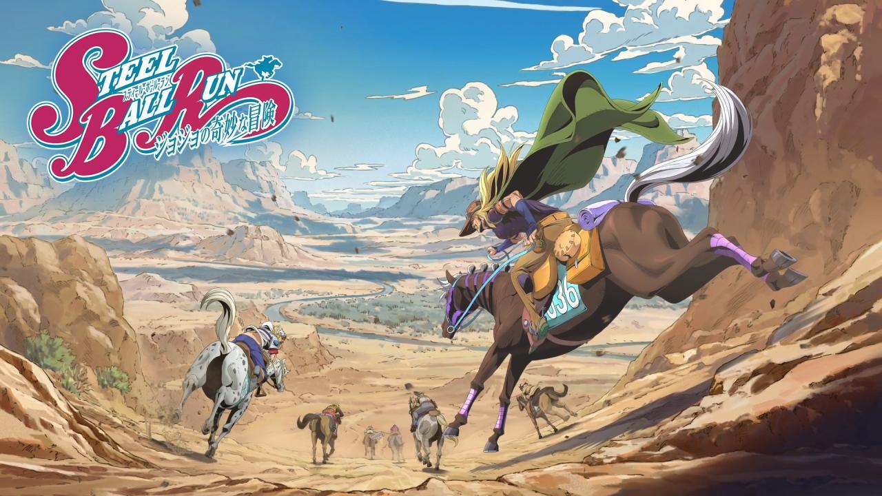انمي JoJo Steel Ball Run الحلقة 1 الاولى مترجمة